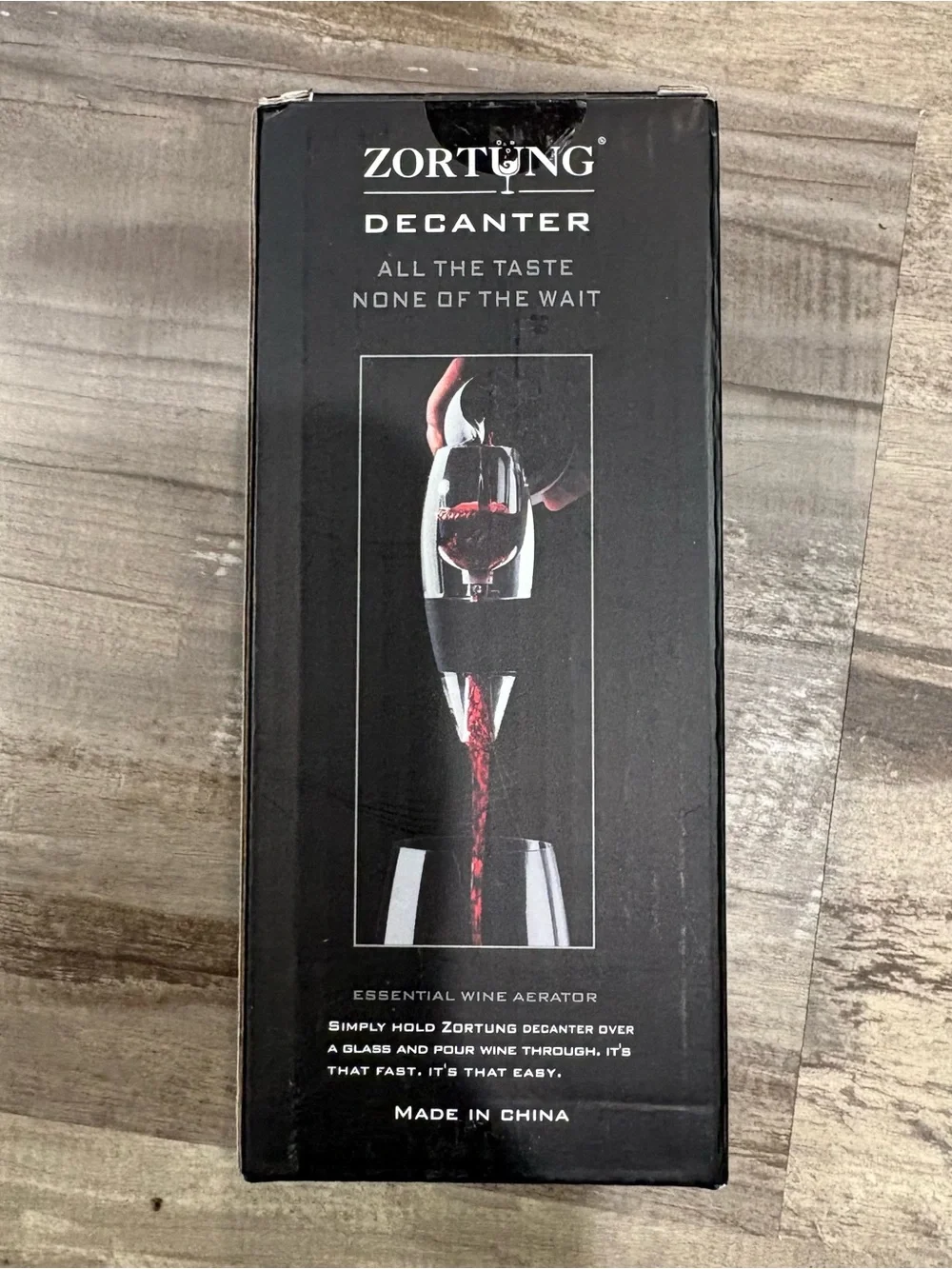 ZORTUNG Wine Aerator Decanter Pourer Spout Set With Filters for Purifier